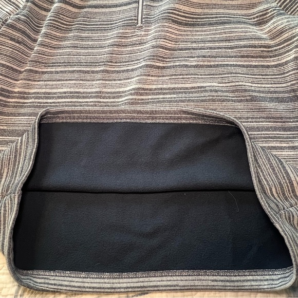 Walter Hagen Mens size large blue and grey Striped Quarter-Zip Pullover golf - Picture 8 of 10